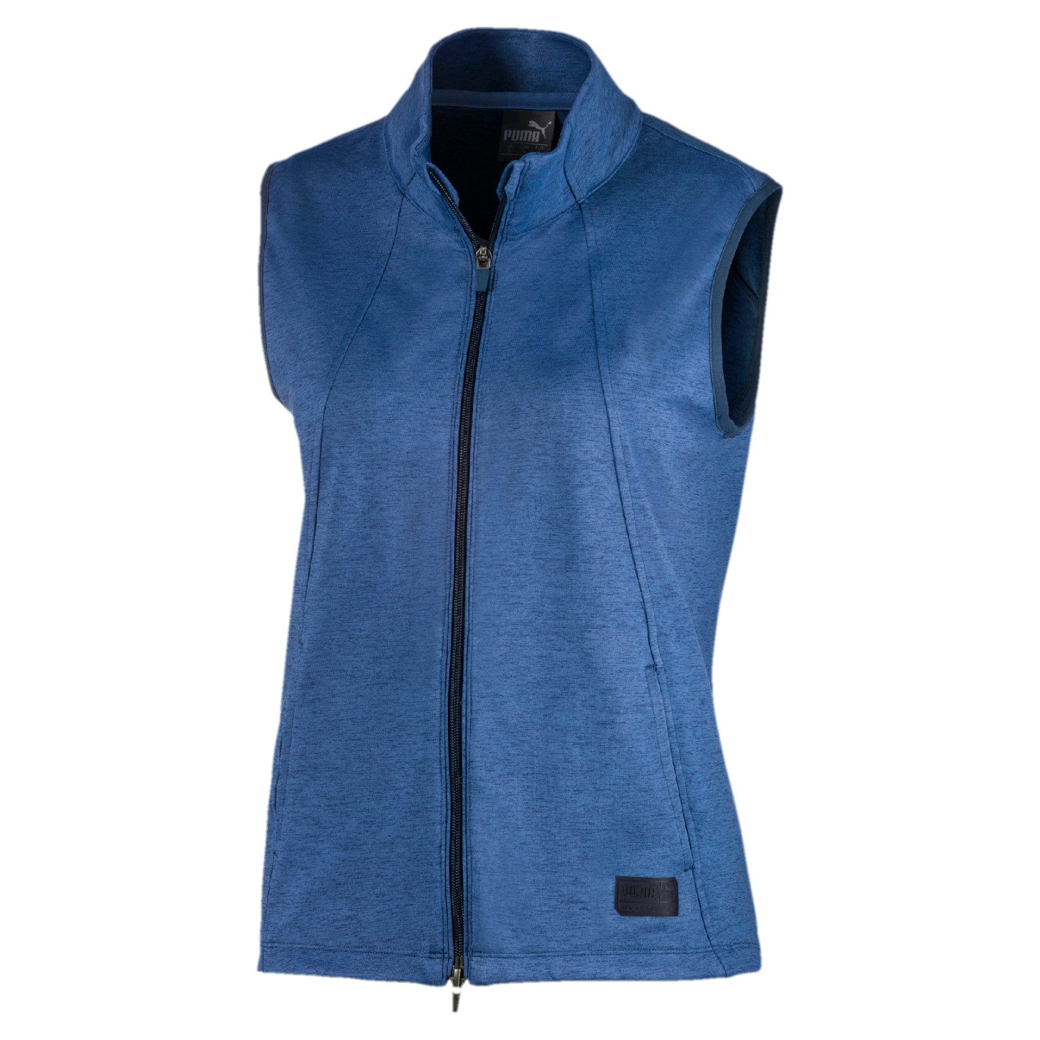 Golfweste Puma Golf Weste Cloudspun Warm Up Blau Damen