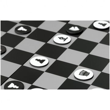 Philos Spiel, Schach - Kunststoff - Reisespiel - magnetisch