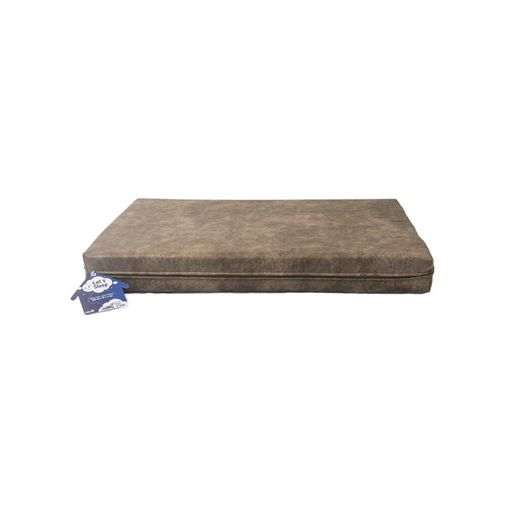 Holland Animal Care Tierkissen Let's Sleep Mellow Mattress Orthopädisches Bett XL Taupe