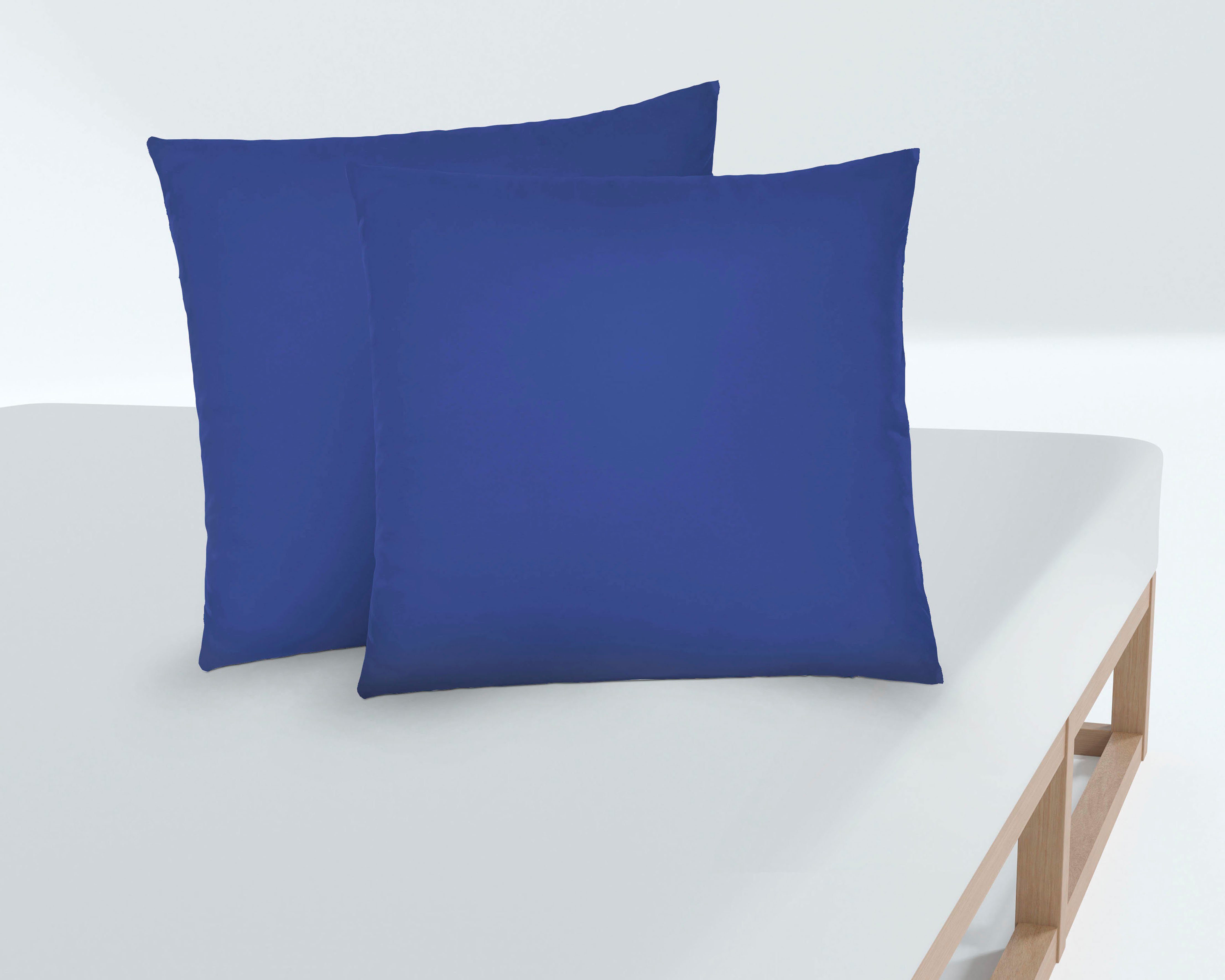 Biberna Kissenbezug Michi Feinjersey mit Reißverschluss, (2 Stück), verschi günstig online kaufen