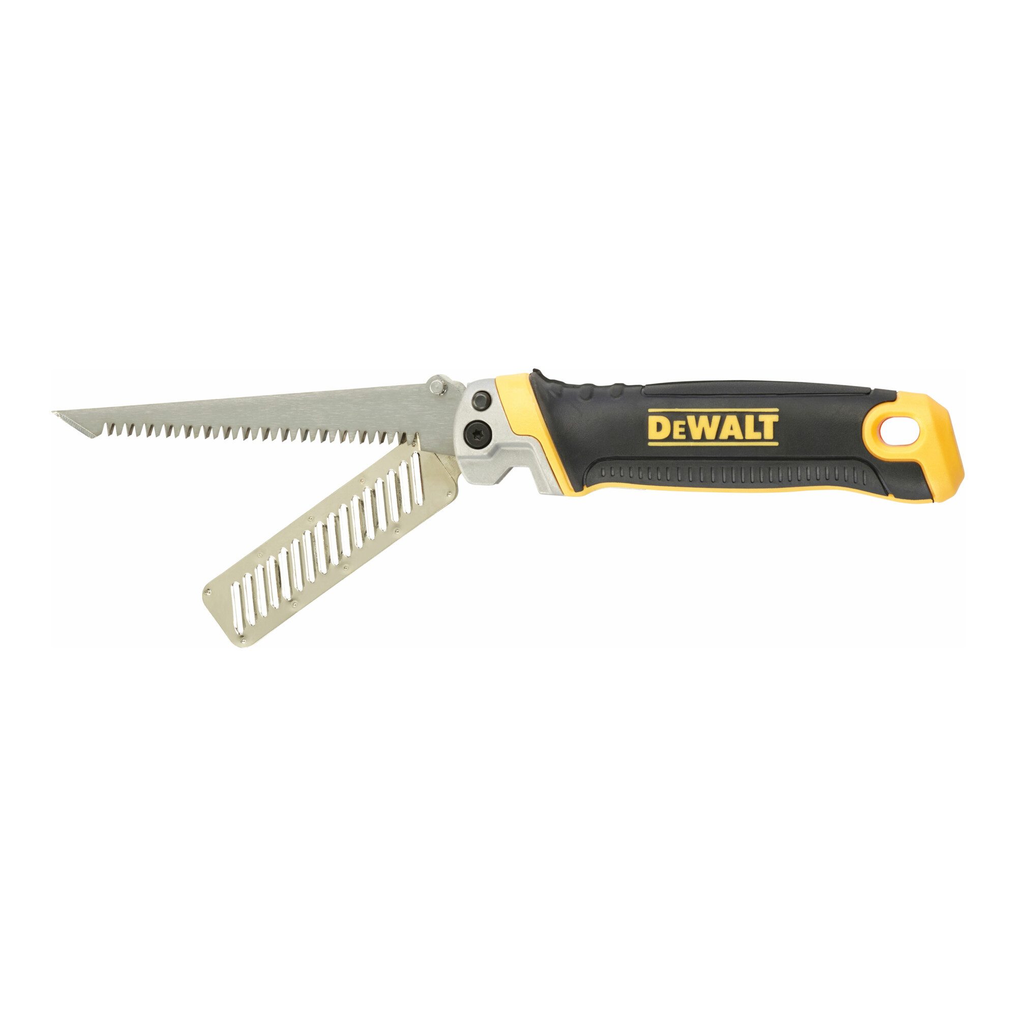 DeWalt Stichsäge DEWALT 2-in-1 Stichsäge mit eingebauter Raspel aus rostfreiem Stahl DW