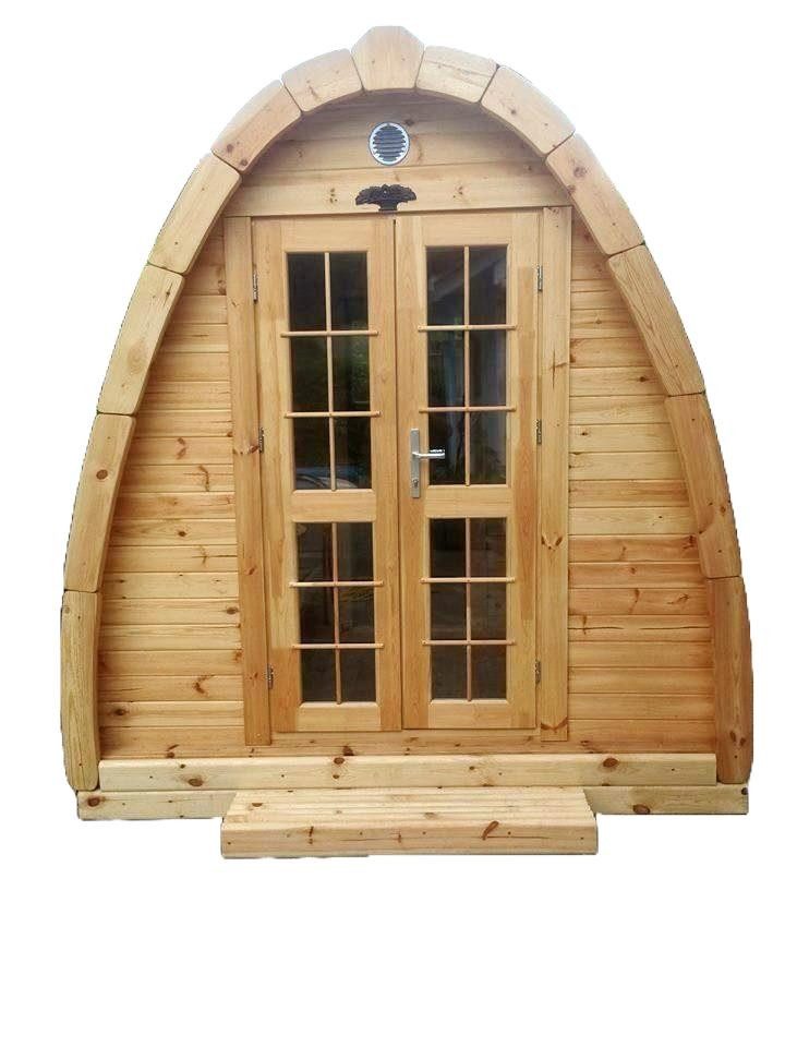 Gartenhaus Camping Haus 240cm Schlaf Kabine Garten Laube Campinghaus Hätte