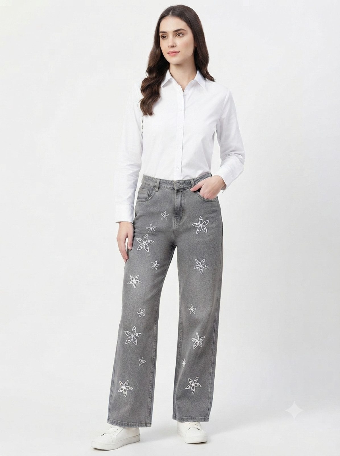 PfauGermany Regular-fit-Jeans Unique Embroidery Designs