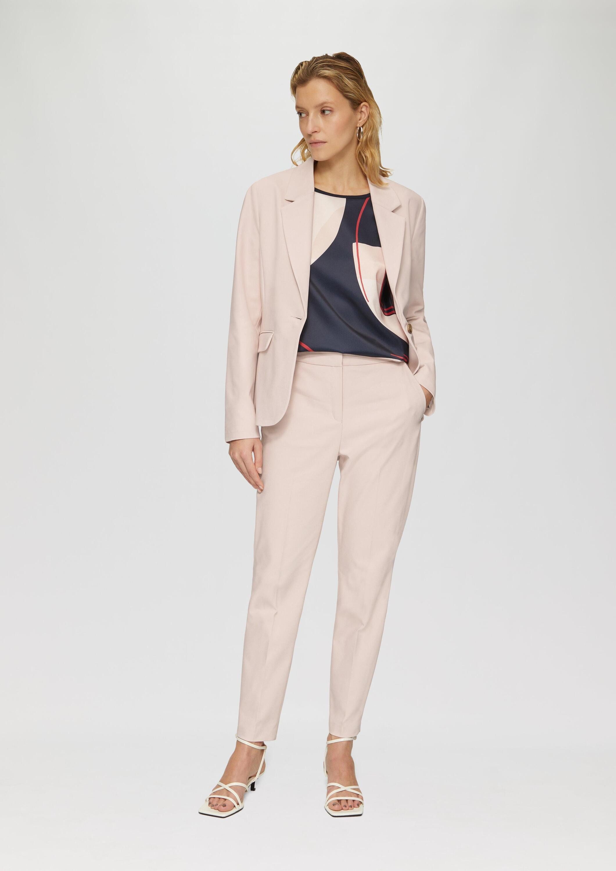 s.Oliver Jackenblazer Indoor-Blazer Eleganter Blazer im Slim Fit