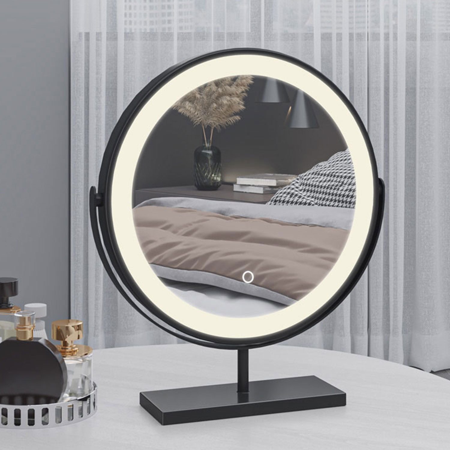 Aica Sanitär Kosmetikspiegel Kosmetikspiegel Schminkspiegel Tischspiegel Di günstig online kaufen