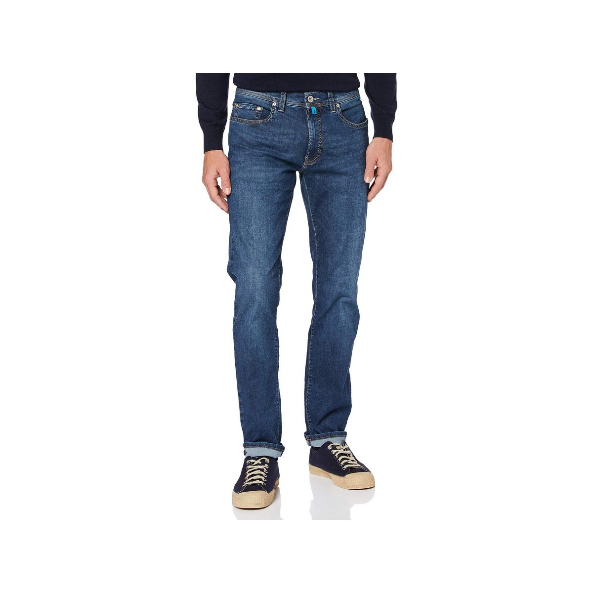 regular (1-tlg) uni Cardin Straight-Jeans Pierre