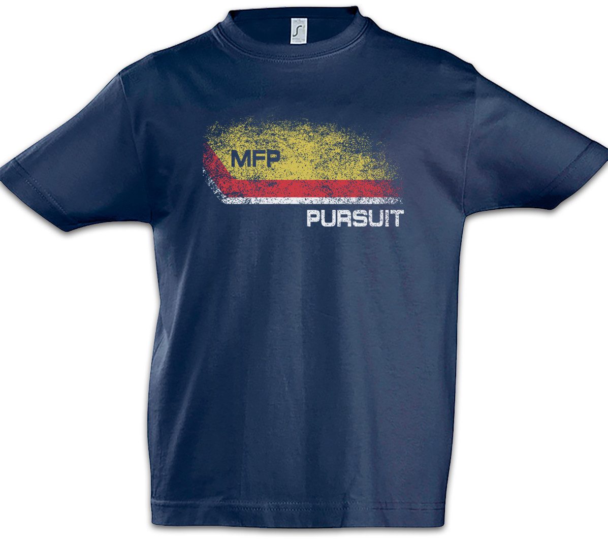 Print-Shirt Pursuit Main Force Patrol Logo Kinder T-Shirt Miller Fury Mad Road Max