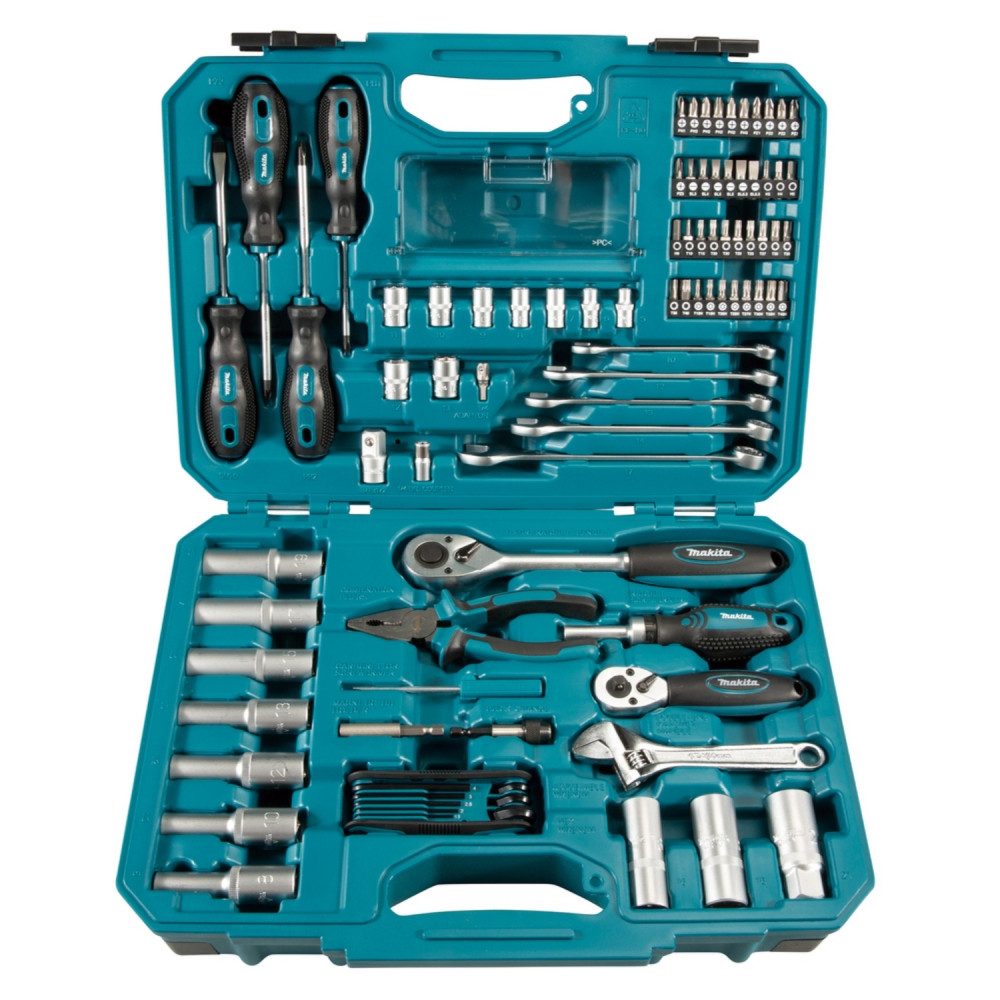 Werkzeugset Makita E-08458 Handwerkzeug Set 87 Stk.