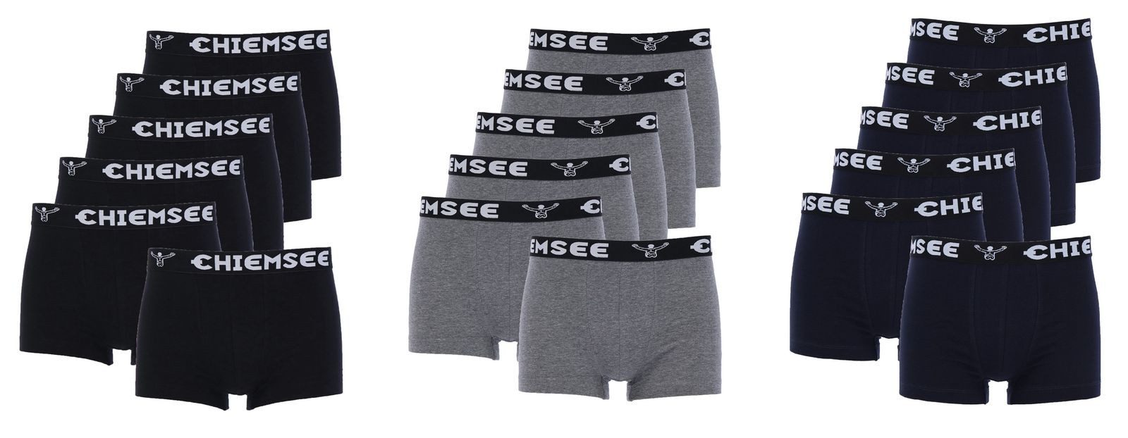 Chiemsee Boxer Boxershort 6er Pack Men Boxer Briefs Tight Fit