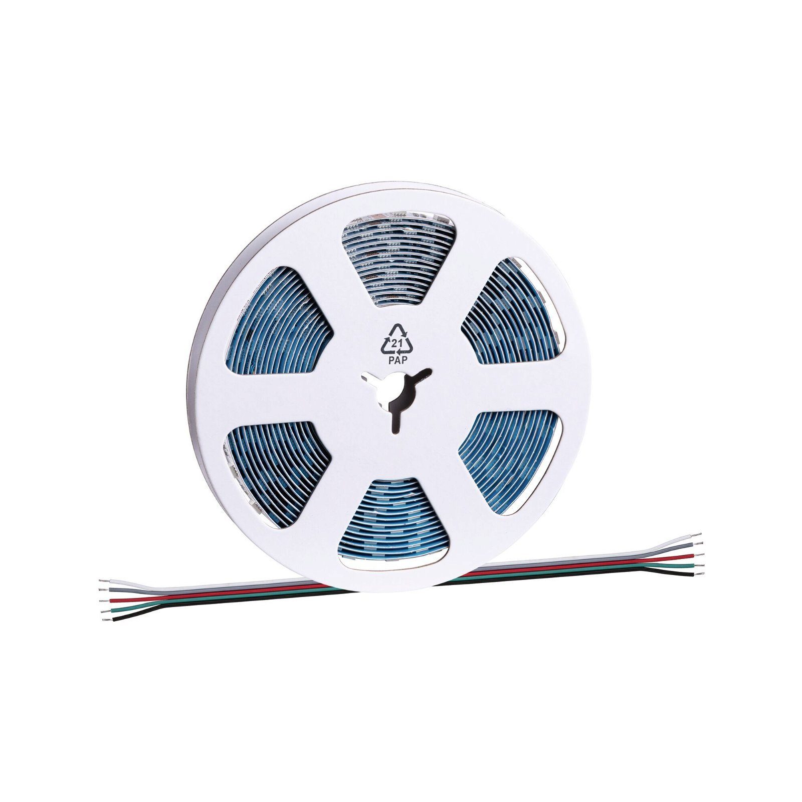 Paulmann LED-Streifen Pro Strip Silver P25 5m RGBW 830 IP20 24V DC 54W