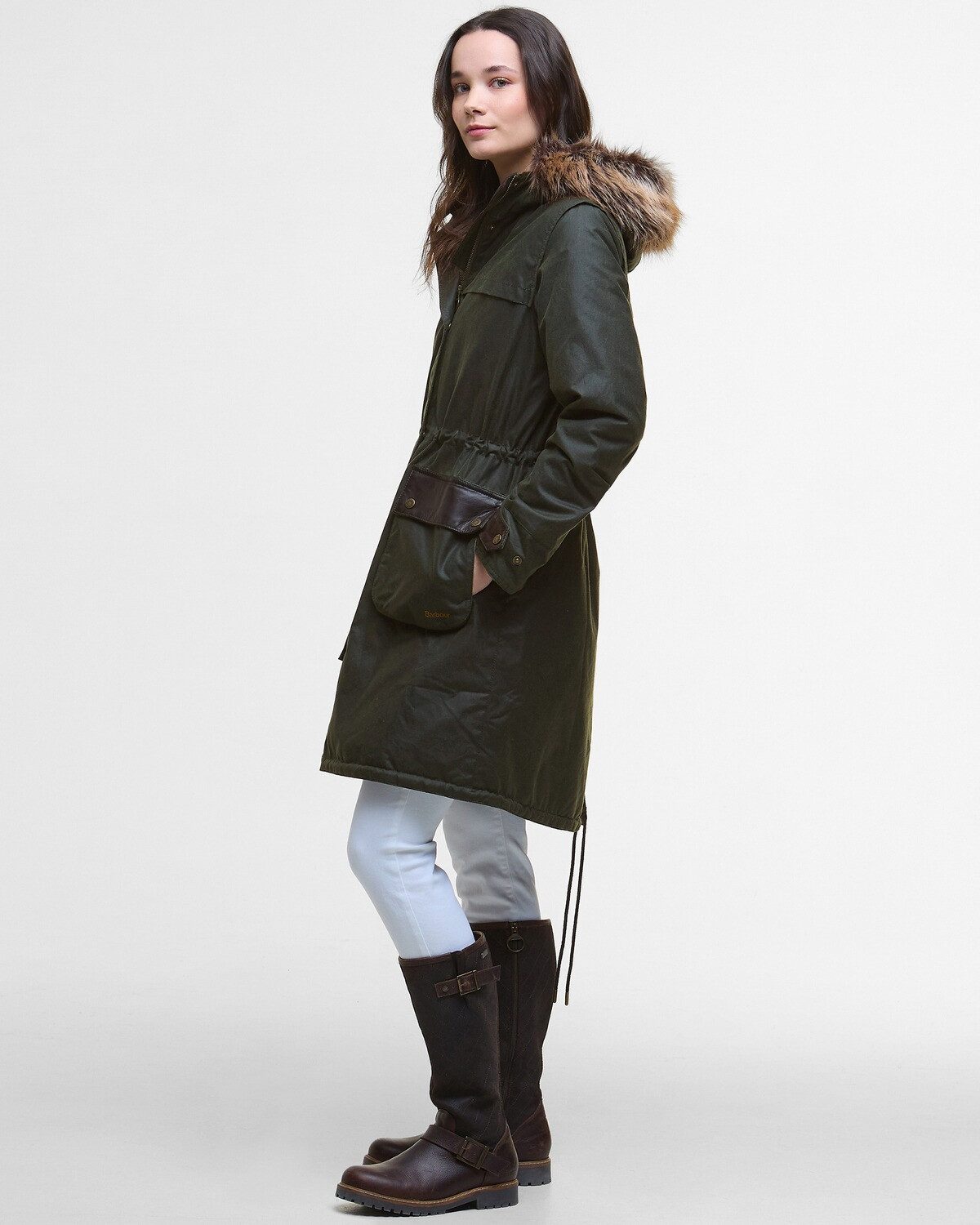 Barbour Parka Wachsmantel Durham City