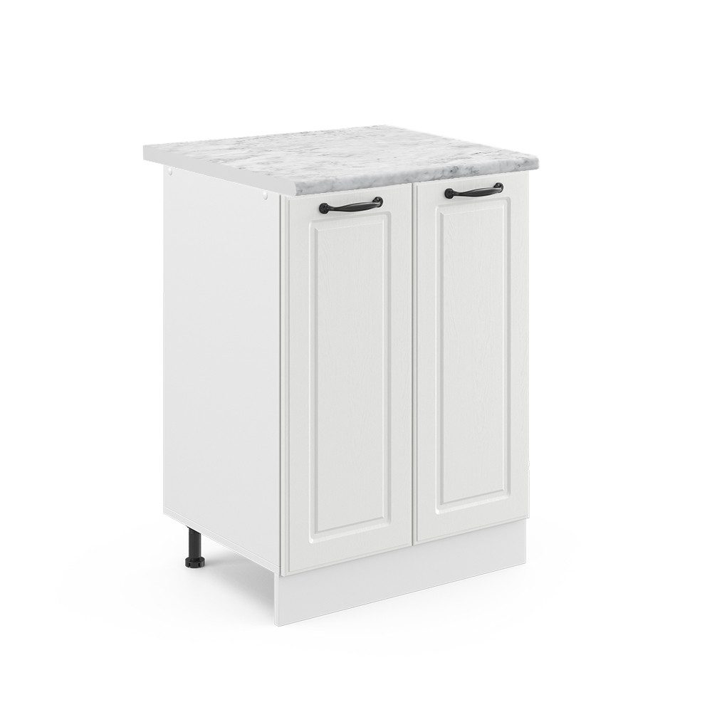 Vicco Unterschrank R-Line, Weiß Landhaus/Weiß, 60 günstig online kaufen