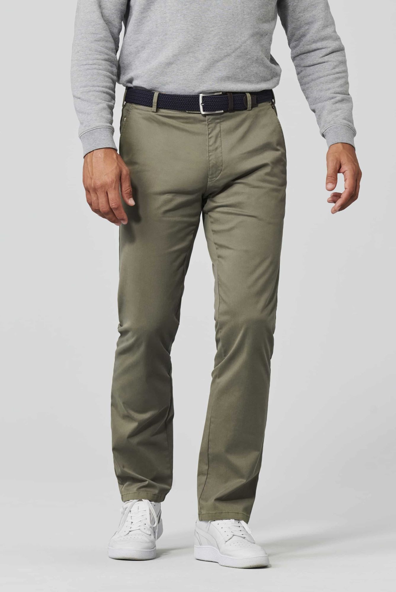 MEYER Chinos Roma mit Französischen Seitentaschen
