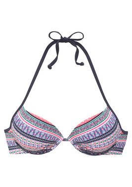 s.Oliver Push-Up-Bikini-Top Barcelona, im Ethno-Druck