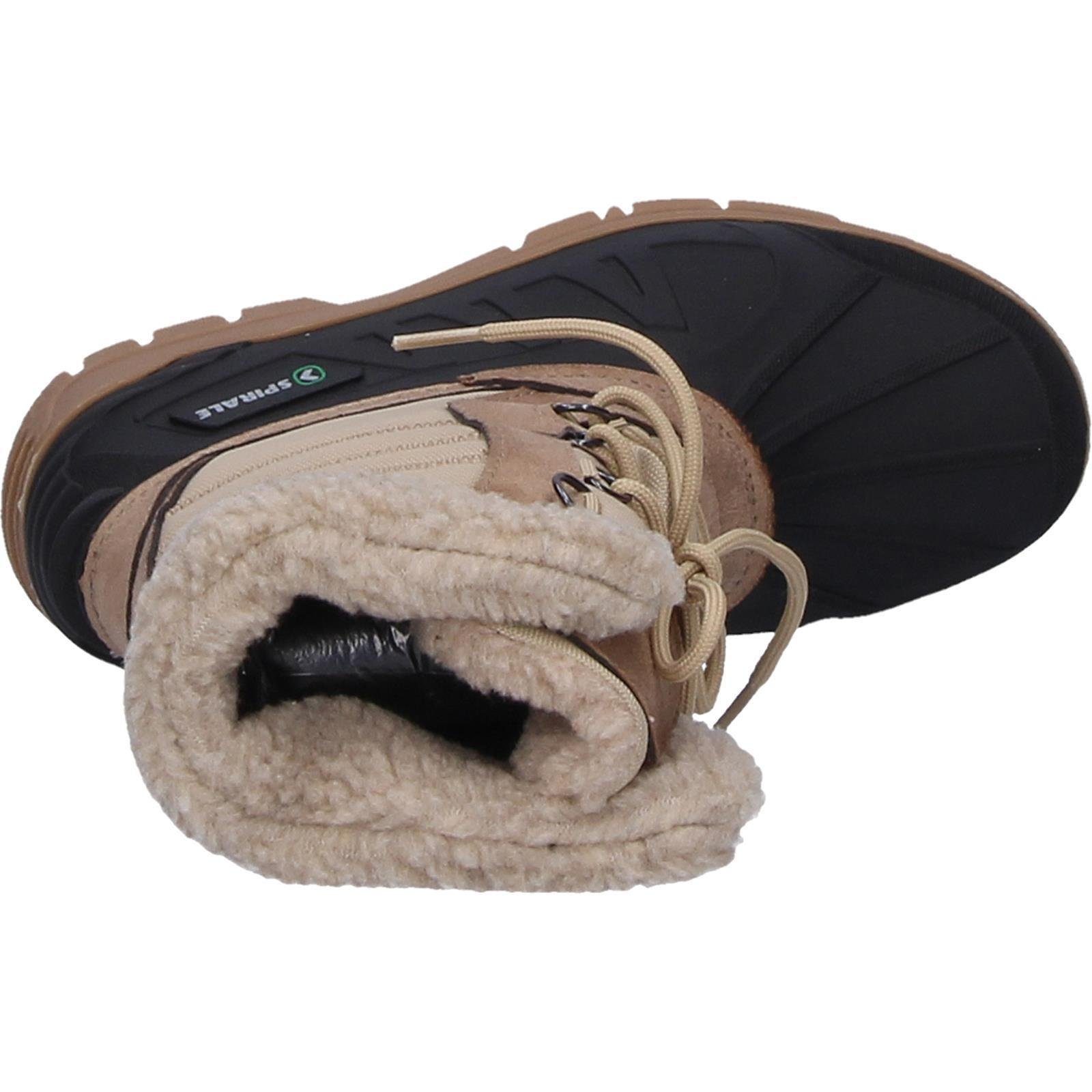 Spirale Nora Winterstiefel Tina braun gefüttert Gummistiefel