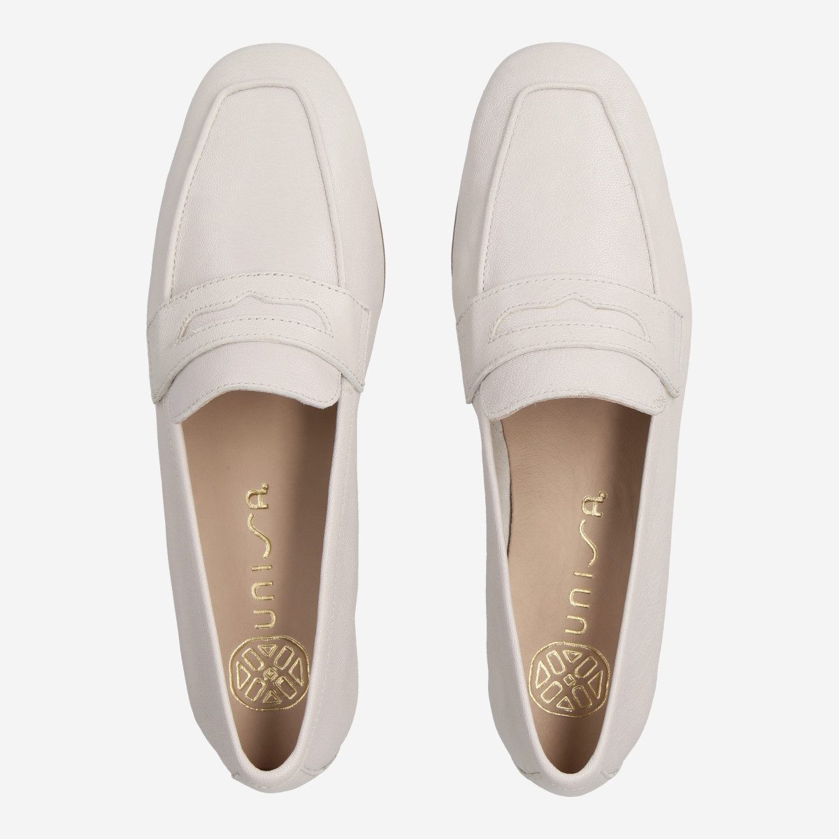 Unisa Unisa BAZA_24_RK IVORY, Slipper & Mokassin, Weiß, Damen Slipper