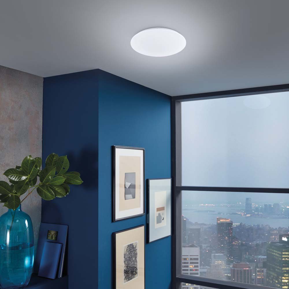 Deckenleuchte, etc-shop 3 fest Stufen Küchenleuchte LED-Leuchtmittel Warmweiß, verbaut, Lampe Deckenleuchte LED Wohnzimmerlampe dimmbar LED