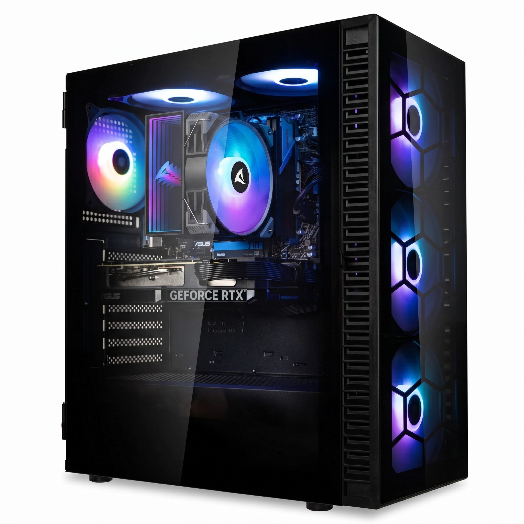 Meinpc Intel Core i9 RTX 5060 DDR5 Ram Gaming-PC (Intel Core i9 12900K, RTX 5060, 32 GB RAM, 1000 GB SSD, Luft, Gamer, Gaming, RGB, DDR5 Ram)