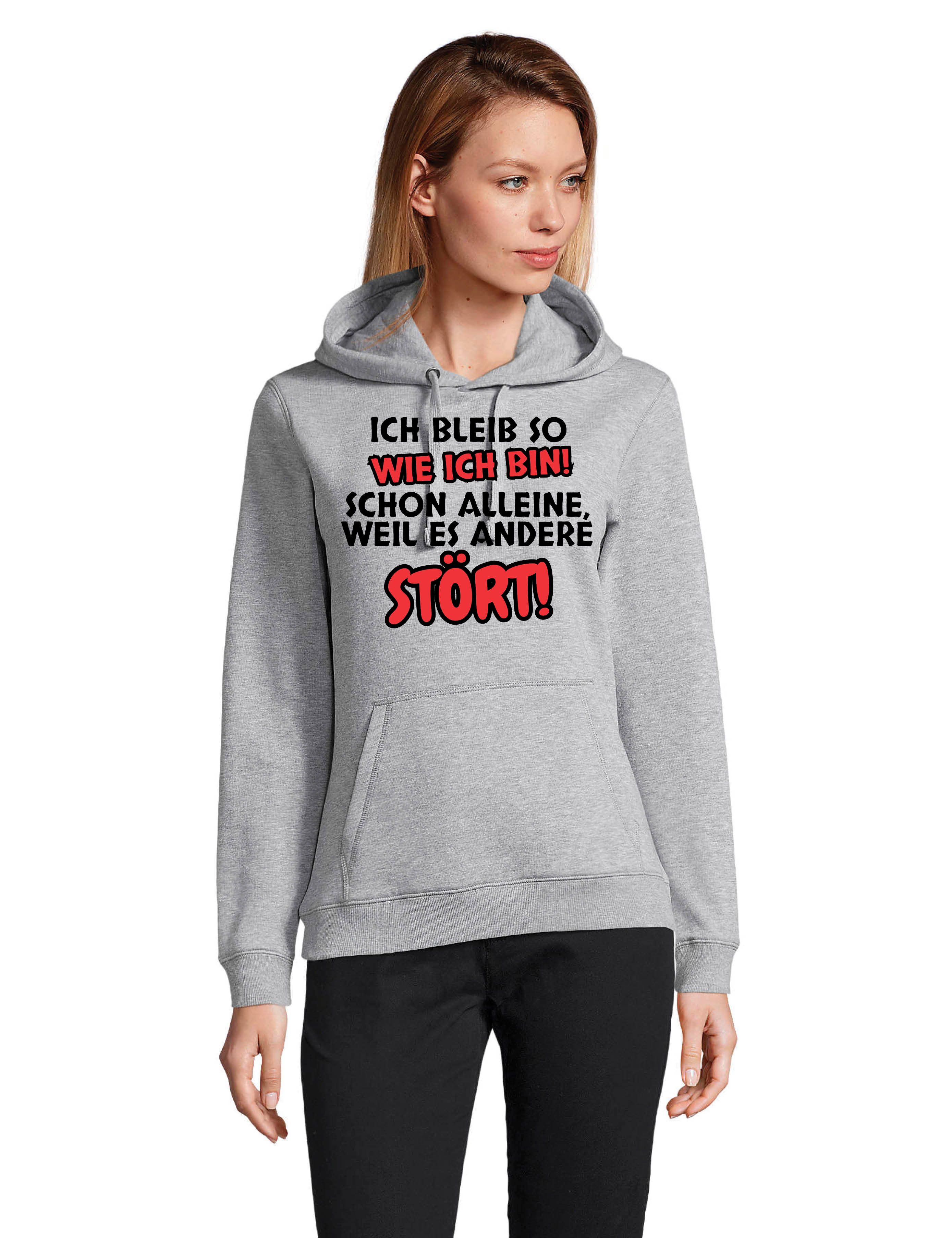 Youth Designz Kapuzenpullover "Ich bleibe so günstig online kaufen