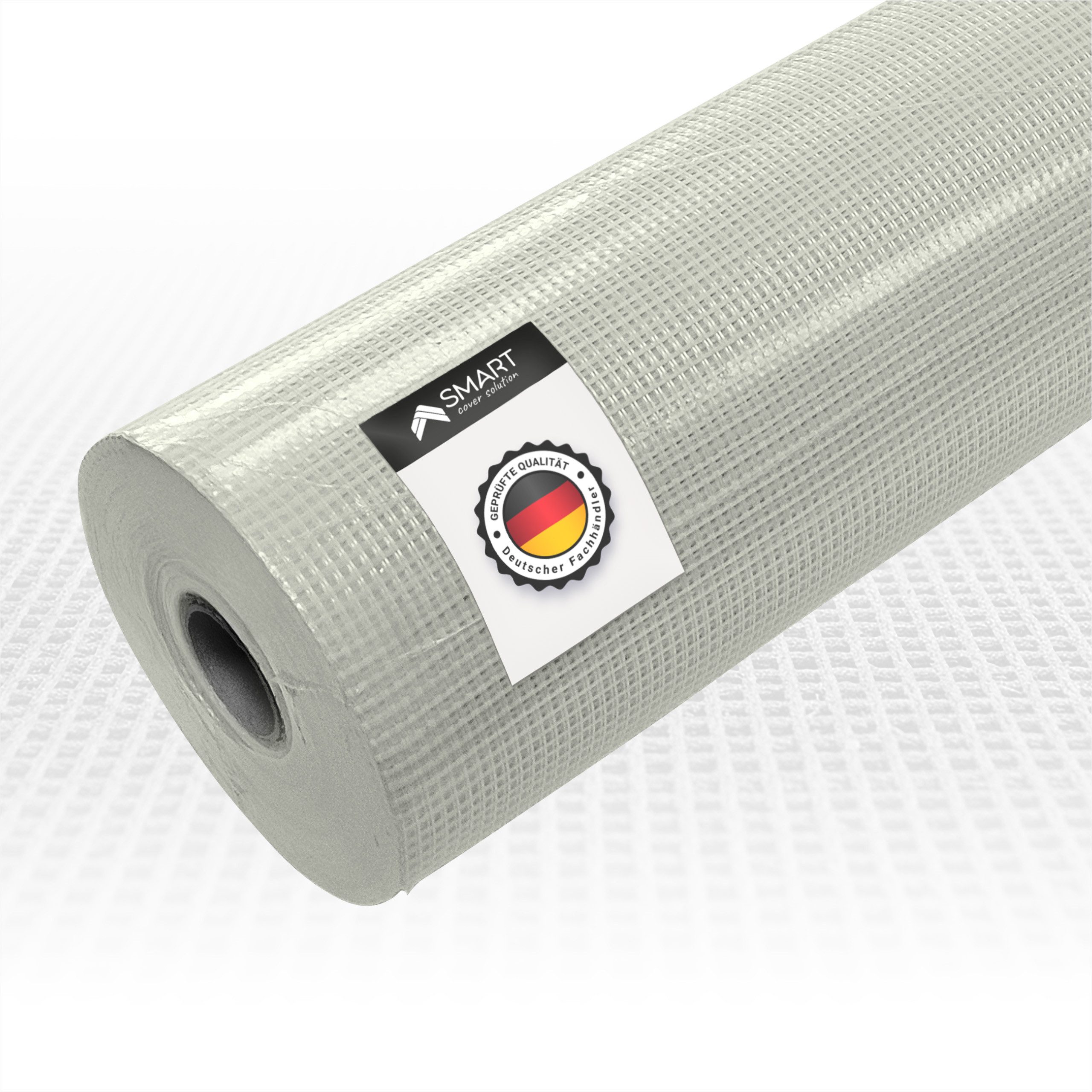 BRAVO Glaswolle Armierungsgewebe 145 g/m² 10 m² (1x10 m) Glasfaser 5x5 mm Innen, Außen