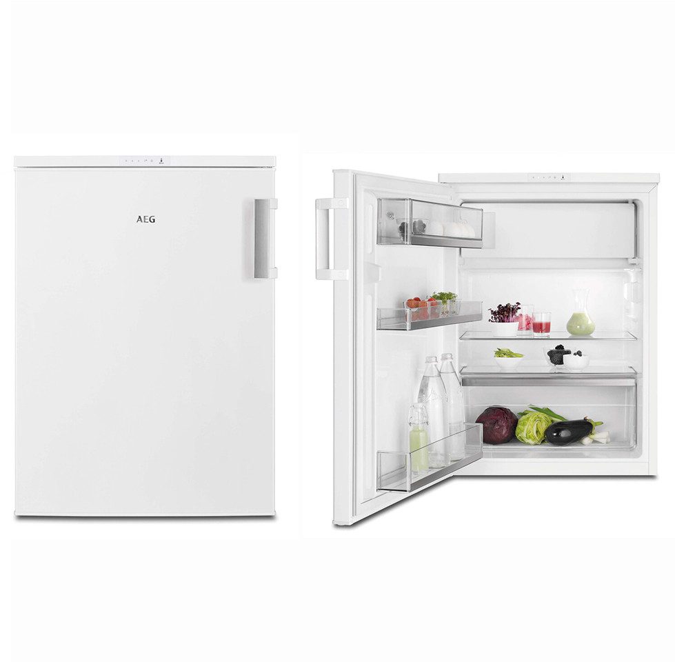 AEG Kühlschrank Seire 5000 RTB413E1AW 923421168, 84,5 cm hoch, 60,4 cm breit, Umluftkühlung, EasyClean, Frostmatic, höhenverstellbare Füße