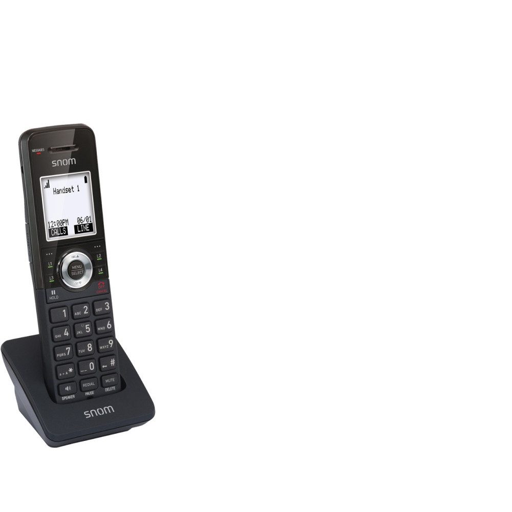Snom 4452 M10 SC Telefon für professionelle Nutzung Schwarz Kabelgebundenes Telefon
