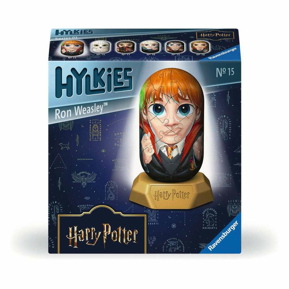 Ravensburger 3D-Puzzle Hylkies Harry Potter Ron Weasly, 54 Teile, 54 Puzzleteile