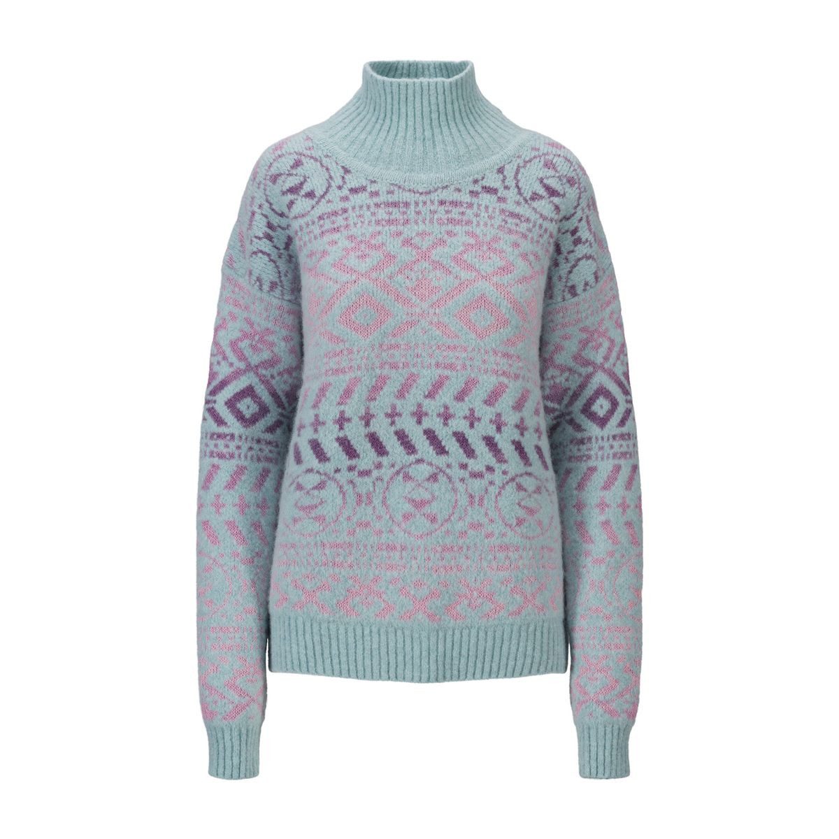 Dale of Norway Fleecepullover Highland Feminine Sweater Eleganter Damenpullover aus Alpaka-Mischung mit traditionellem Design