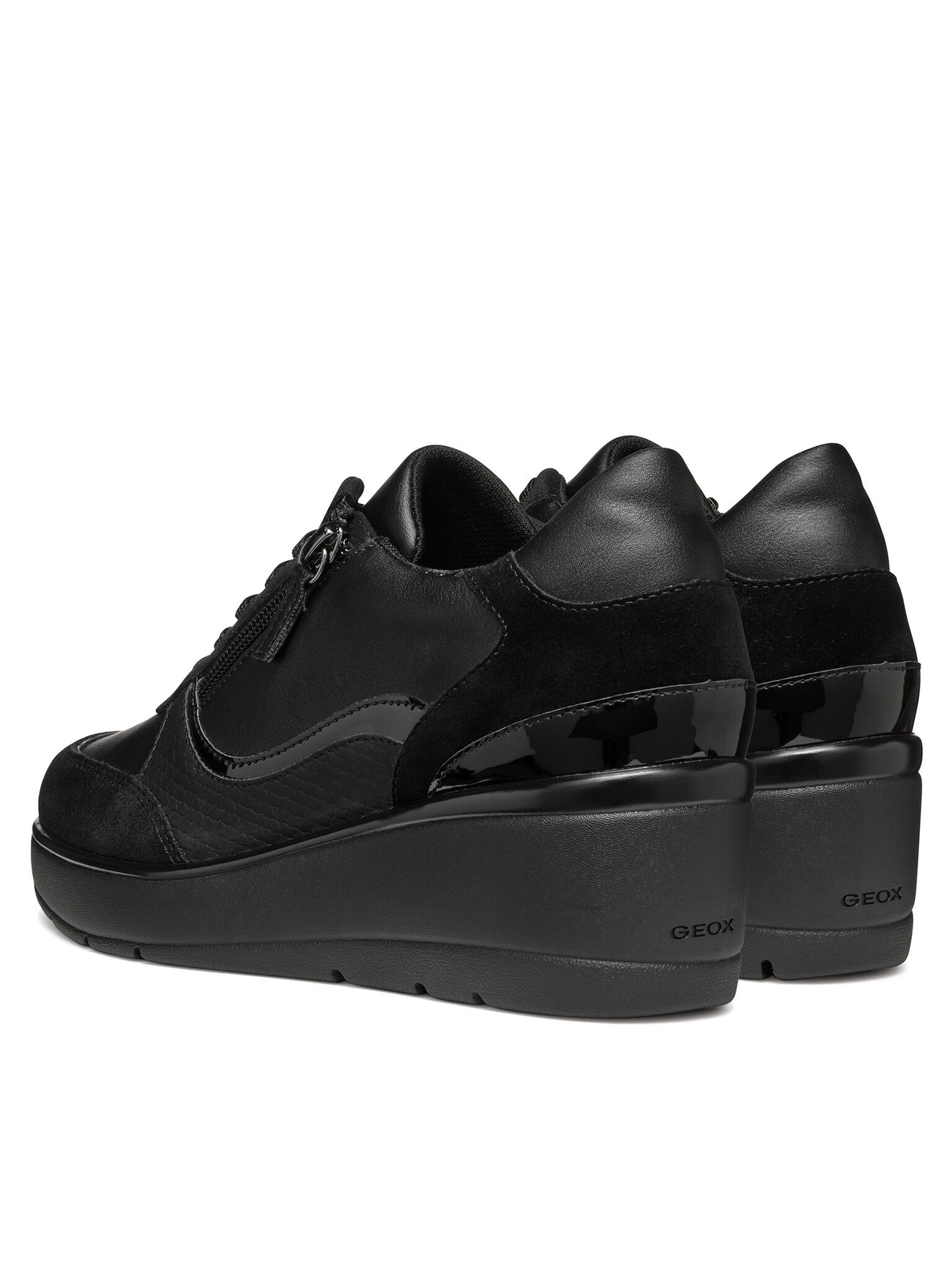 Geox Geox Damen Sneakers GEOX-D ILDE D46RAA 05422 C9999 Schwarz Sneaker