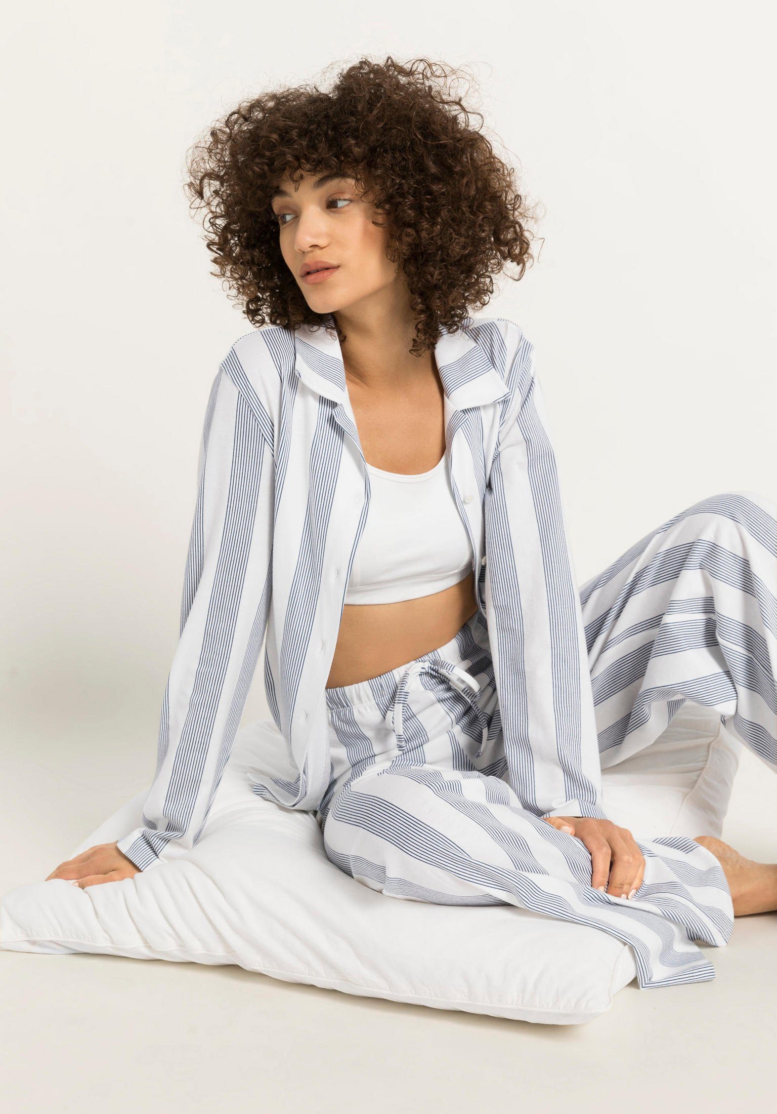 Hessnatur Pyjama aus reiner Bio-Baumwolle (2 tlg)