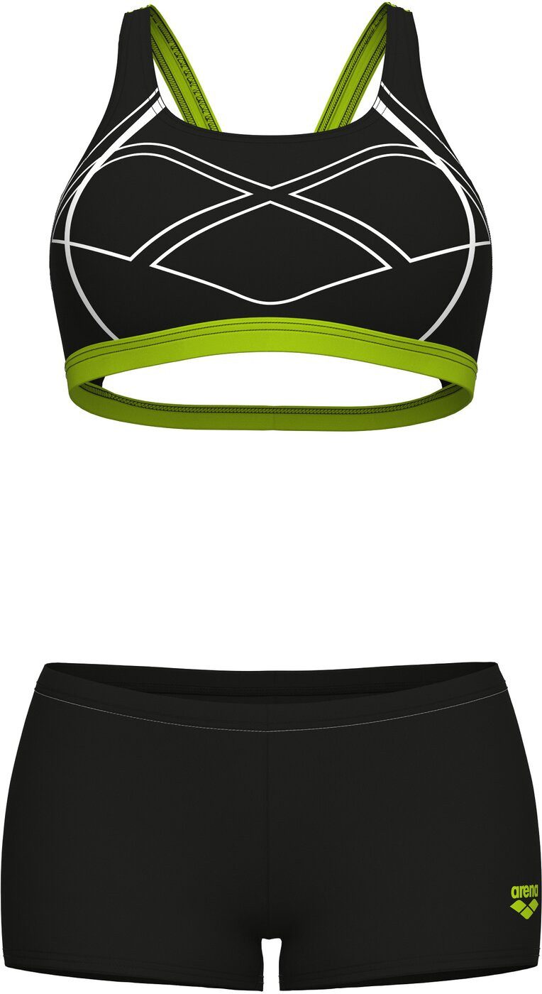 Arena Bustier-Bikini WOMEN'S ARENA GRAPHIC SWIMSUIT SWIM günstig online kaufen