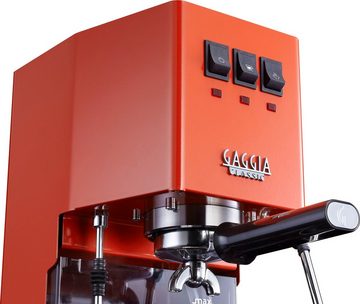 Gaggia Espressomaschine Classic Evo Lobster Red, Siebträger