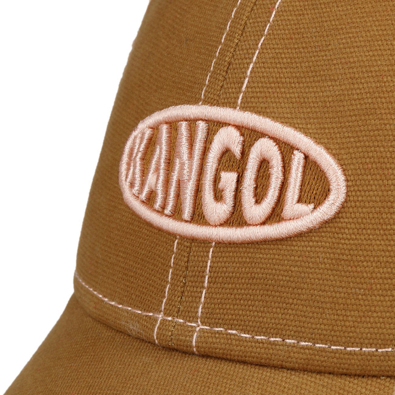 Metallschnalle Kangol Cap Baseball Basecap (1-St) khaki
