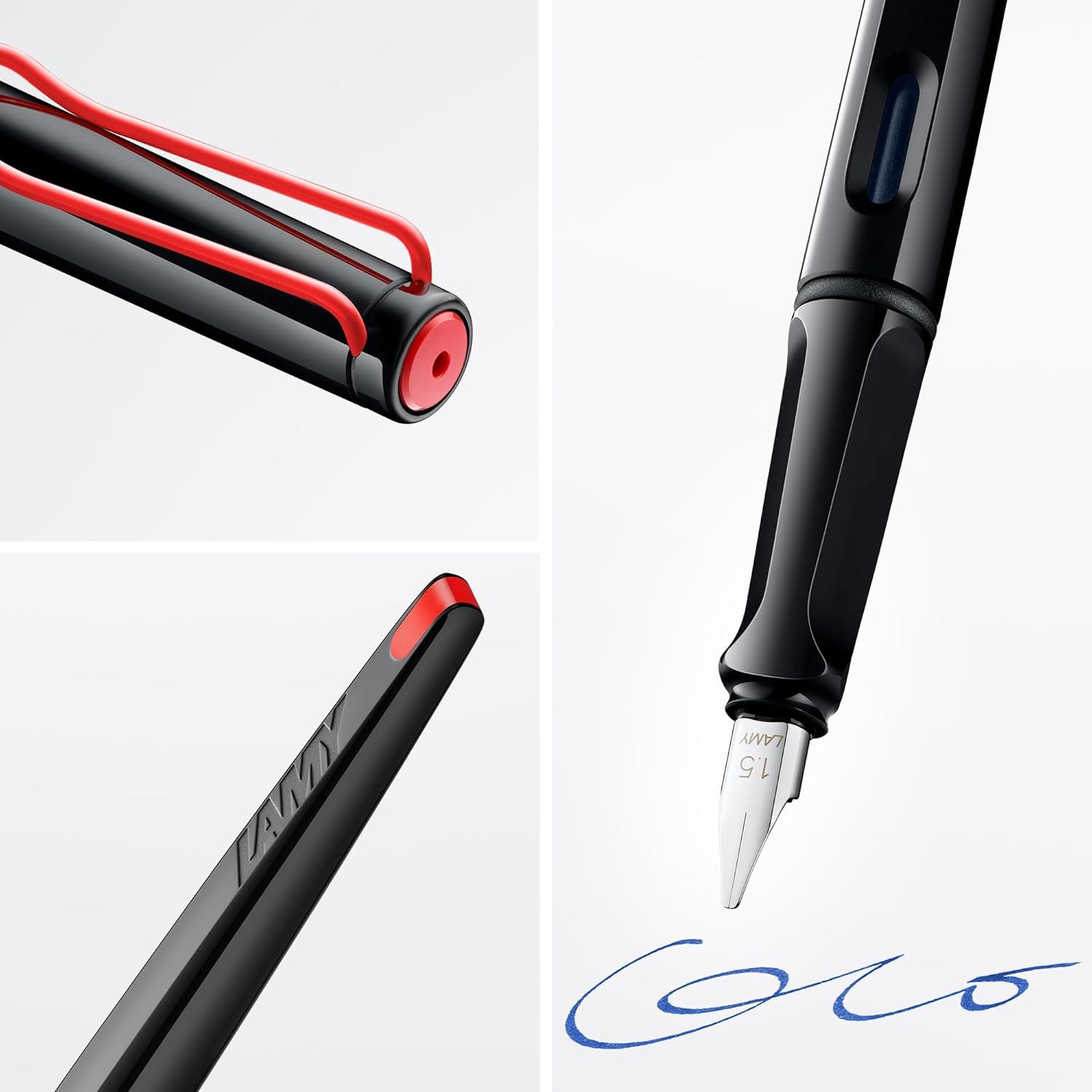 LAMY Füllhalter LAMY Füller Schwarz 015 joy AL Schönschreibfüller Stärke 1,1mm – Bild 2 von 4