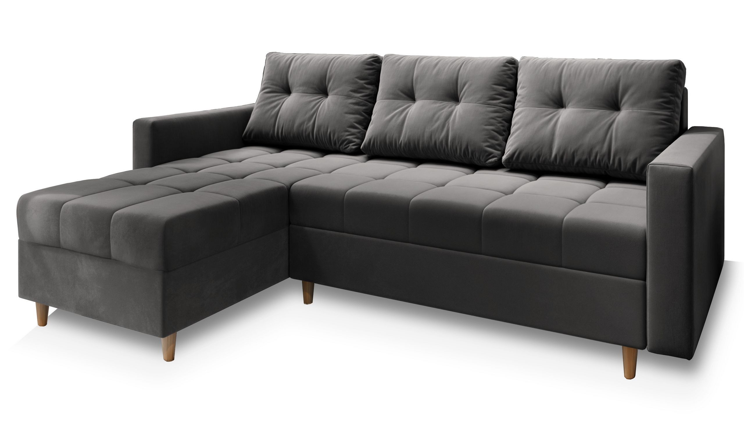 Masseno Ecksofa MILO mit Schlaffunktion L-Form, günstig online kaufen