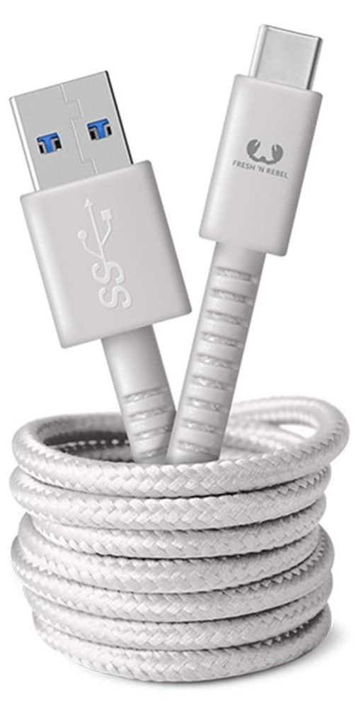 Fresh 'n Rebel Fresh'n Rebel "Fabriq" USB-C Kabel 1,5m Cloud USB-Kabel, USB-A, USB-C (150 cm)