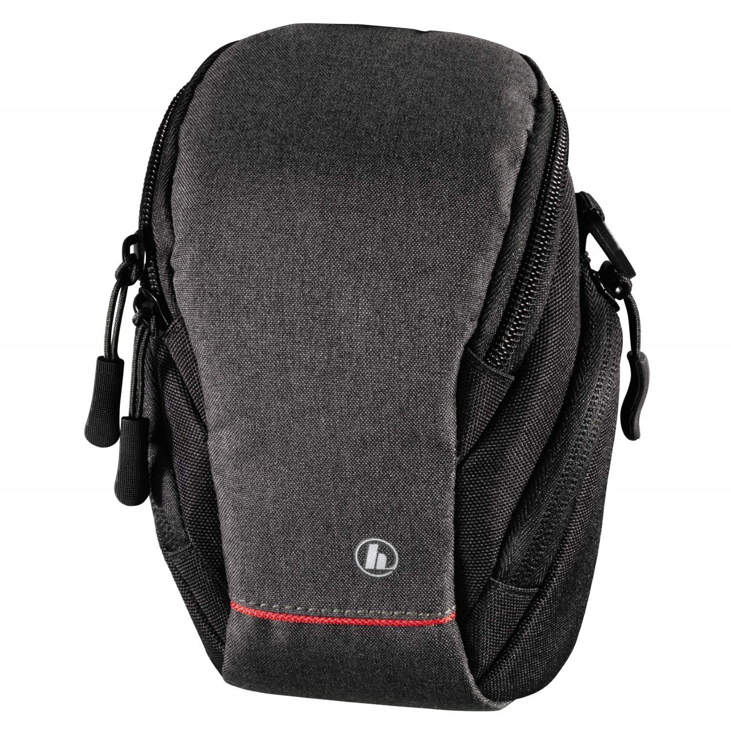 Hama Kameratasche Kamera-Tasche Sambia 90 Foto-Tasche Universal, Case Schultergurt Tragegriff Zubehör-Fächer Systemkamera Digitalkamera