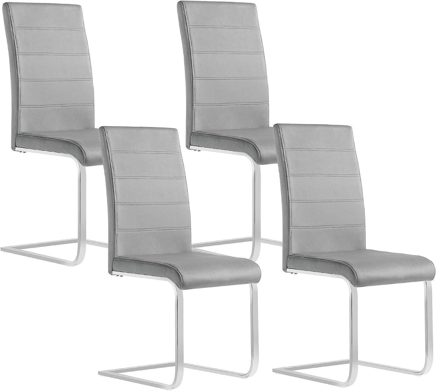 Woltu Freischwinger (Set, 4 St), mit günstig online kaufen