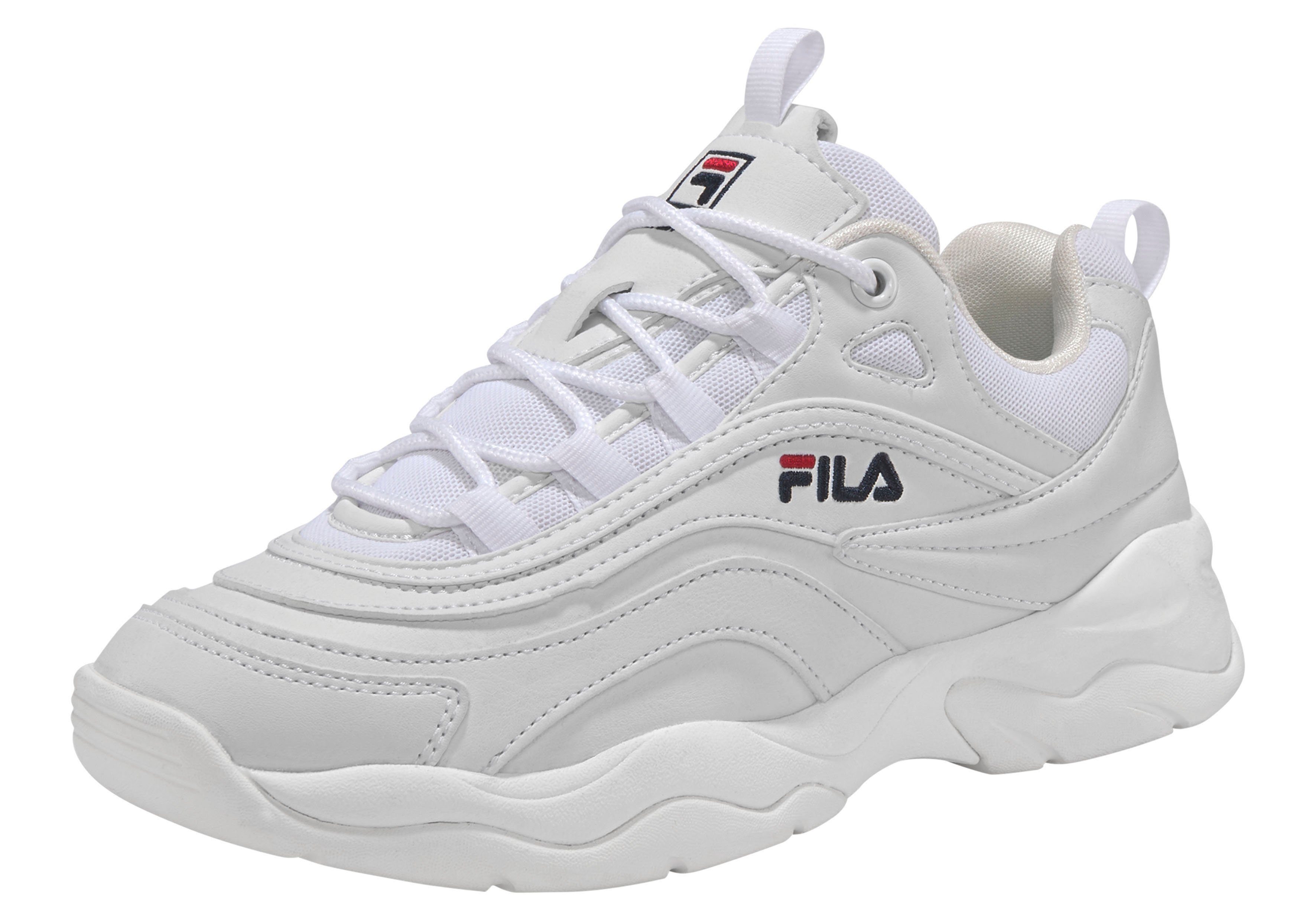 fila ray low wmn white