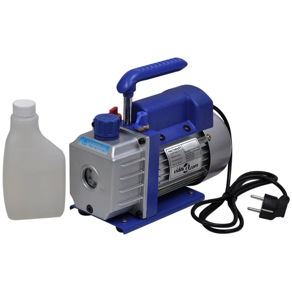 vidaXL Kompressor, Vakuumpumpe Einstufig mit 2-Wege-Verteiler-Manometer günstig online kaufen