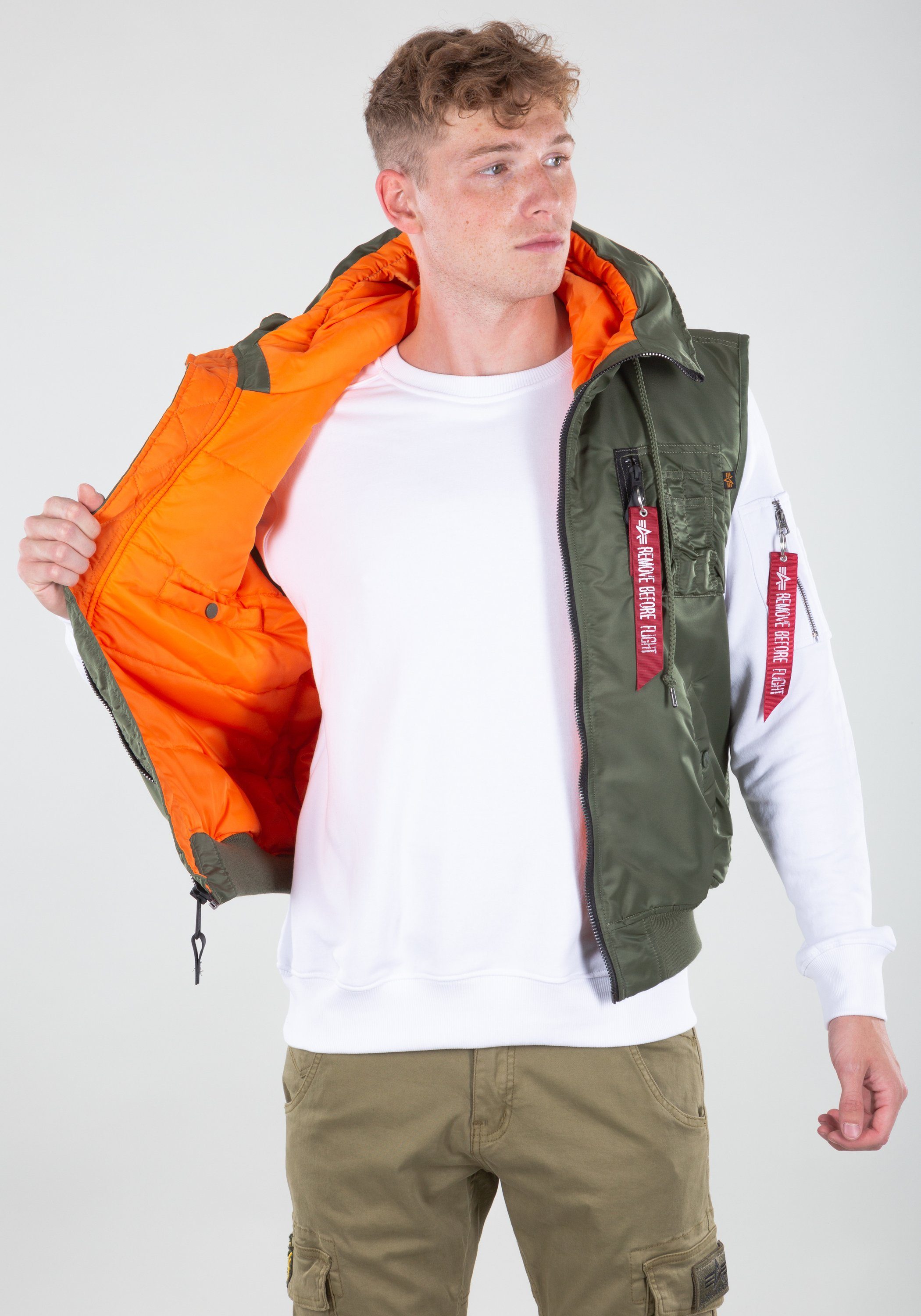 Alpha Industries Blouson Hooded MA-1 Vest