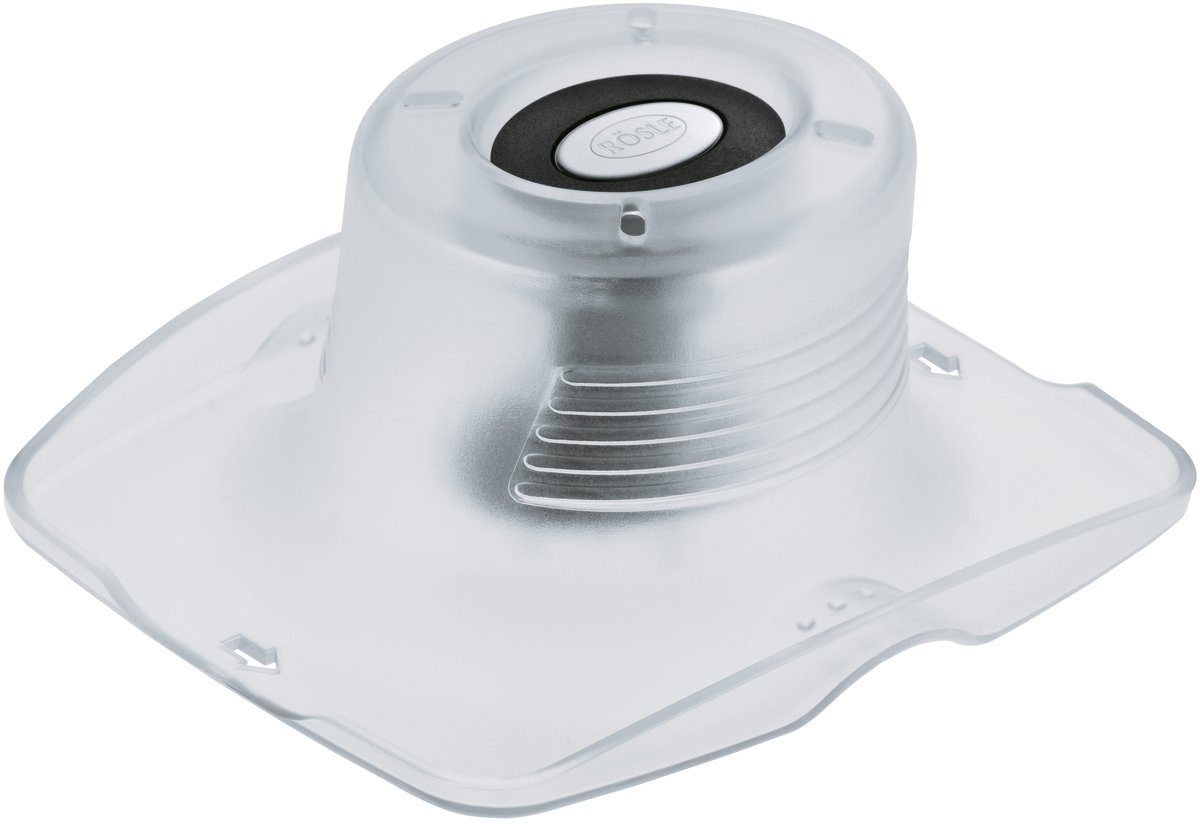 RÖSLE Gemüsehalter, Edelstahl, Kunststoff, für Овощерезка, zum effizienten Reiben, spülmaschinengeeignet