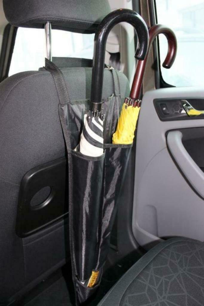 dynamic24 Auto-Rückenlehnentasche, Schirm Organizer Tasche Kfz PKW Regenschirm-Halter