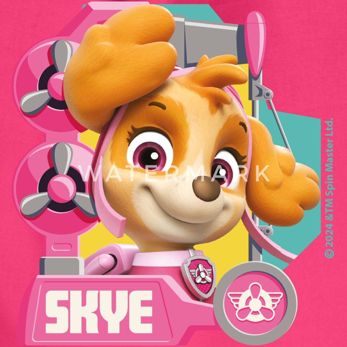 Spreadshirt Turnbeutel Paw Patrol Skye Charakterdesign Turnbeutel (1-tlg)