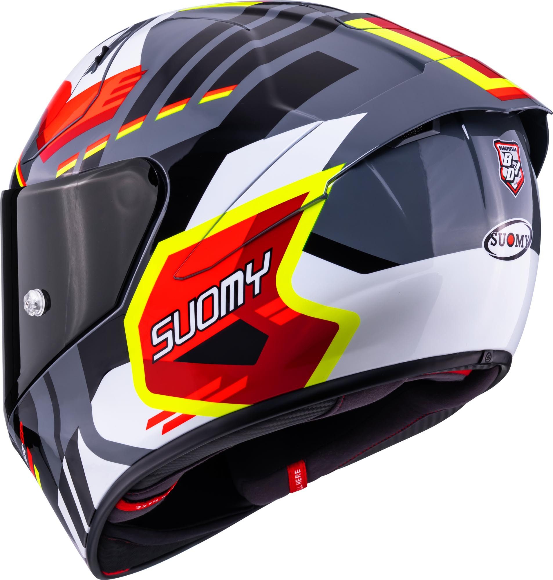 Suomy Motorradhelm SR-GP Evo Infrared Helm, atmungsaktiv,Notfallsystem-Polsterung (EQRS),Pinlockscheibe entha