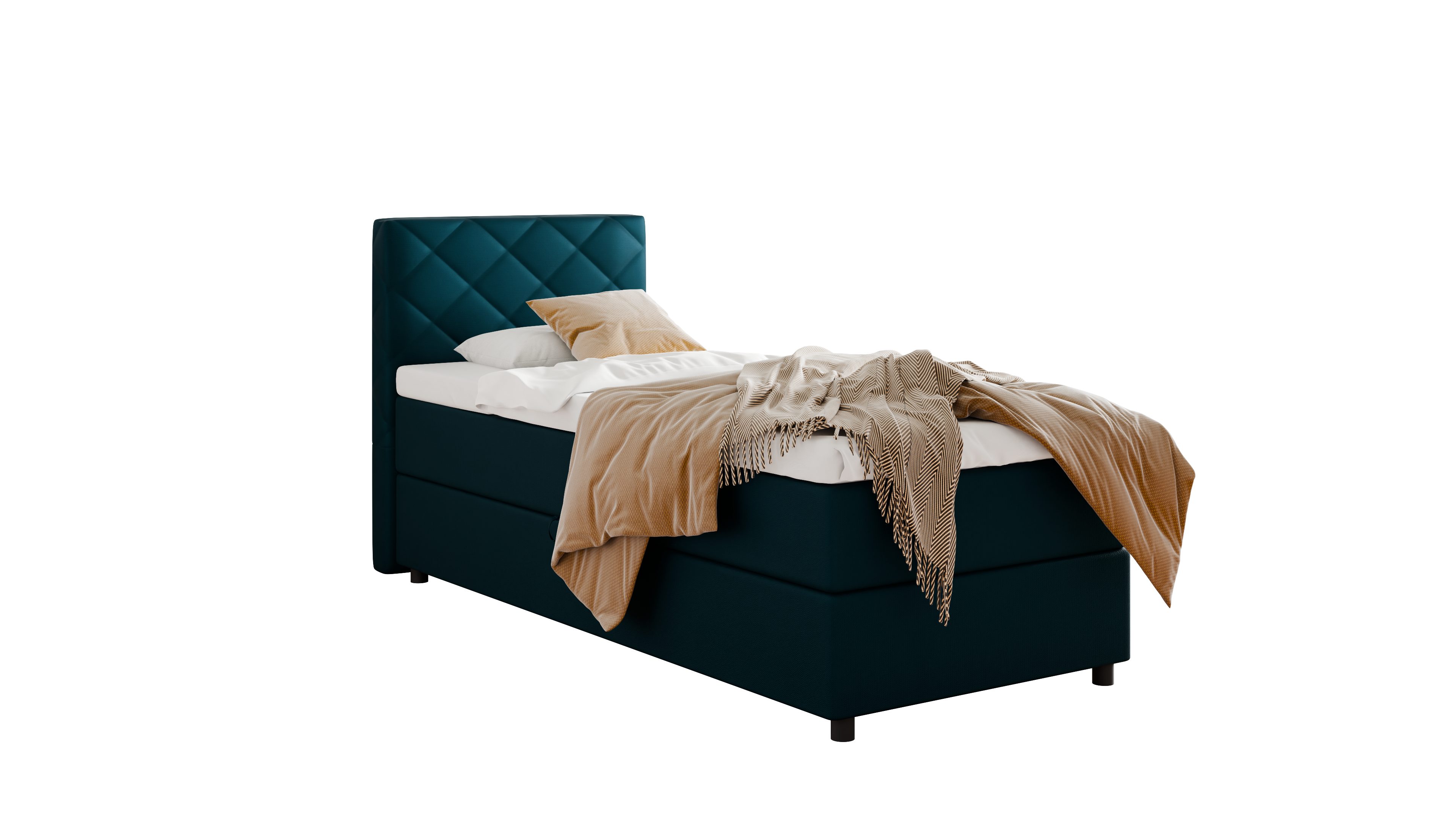 PANDA MÖBEL GmbH Boxspringbett DIAMARO 90x200, 100x200, 120x200, Boxbett mi günstig online kaufen