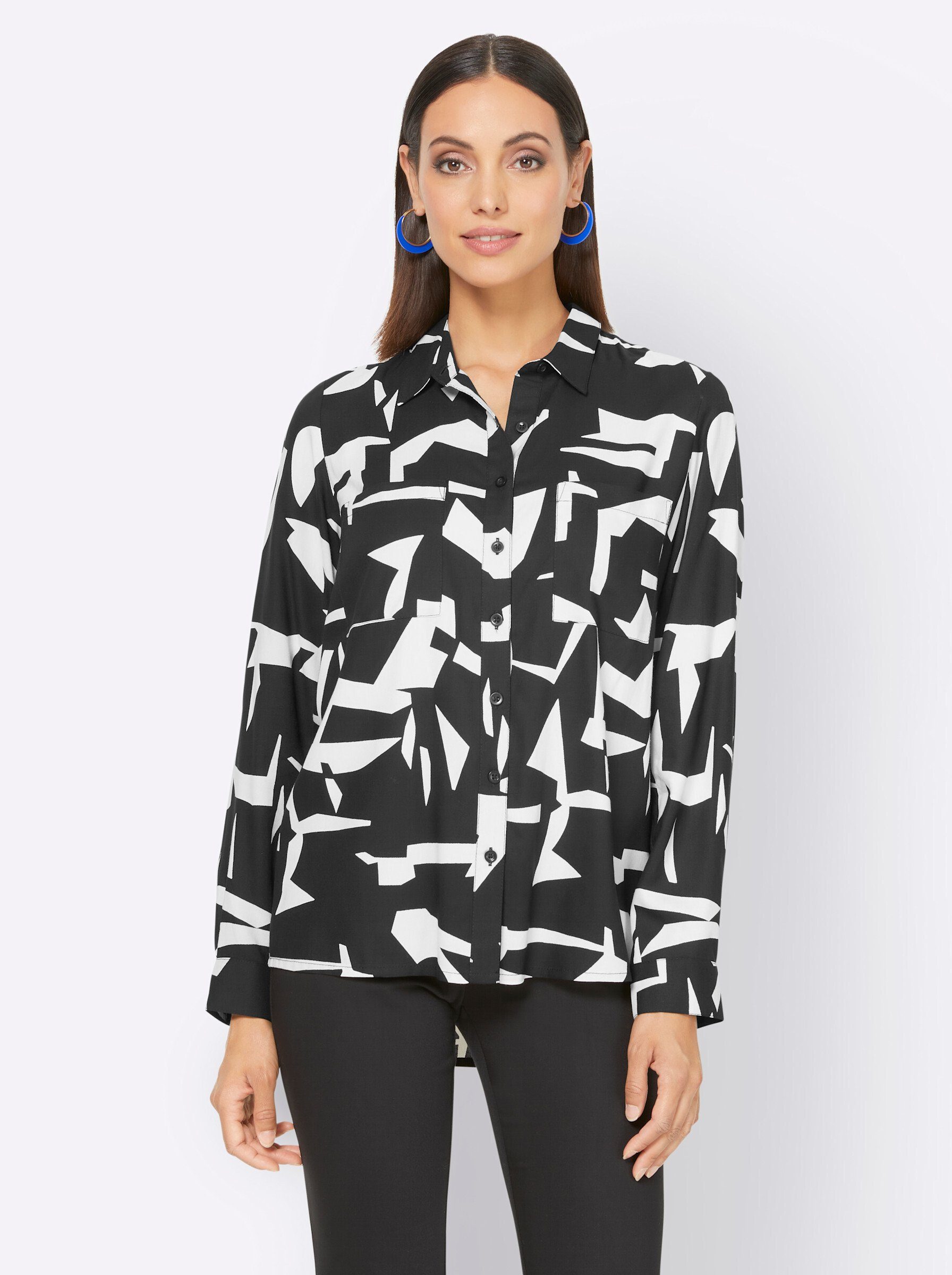 heine Klassische Bluse Langarm-Bluse . günstig online kaufen