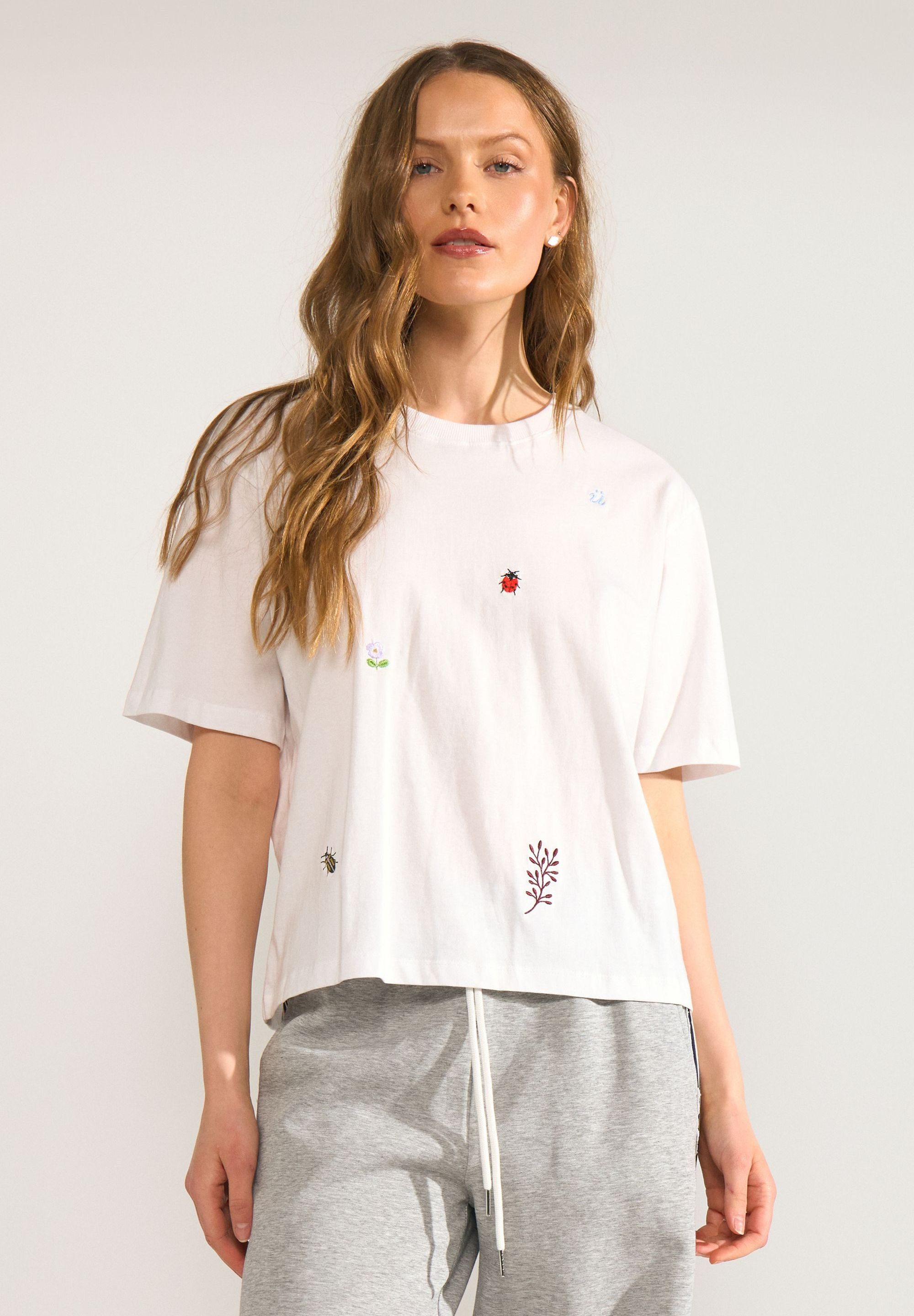 nümph T-Shirt NUTENIA BOXY T-SHIRT- GOTS
