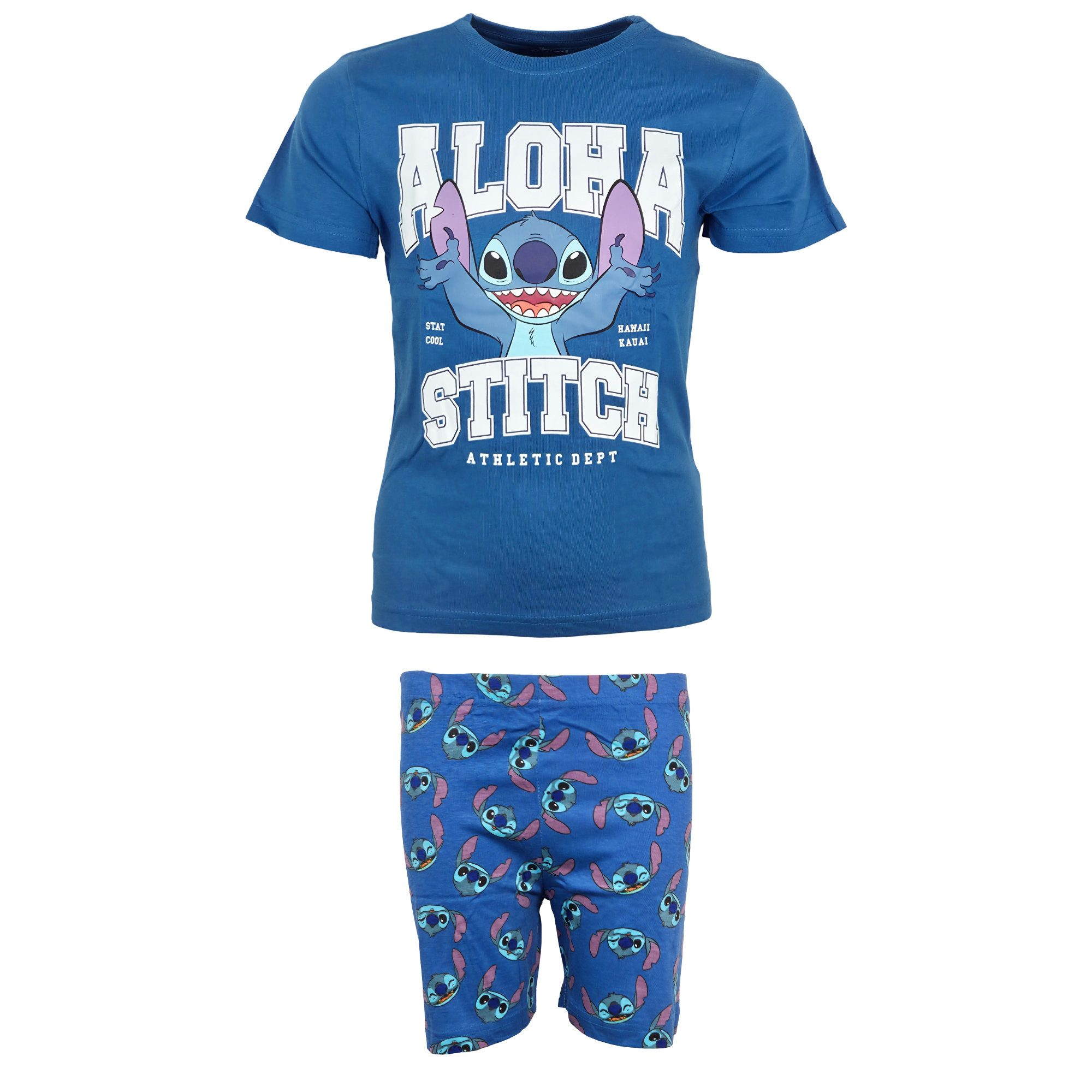 Schlafanzug Disney Lilo und Stitch Kinder Jungen Schlafanzug Pyjama Shirt Hose