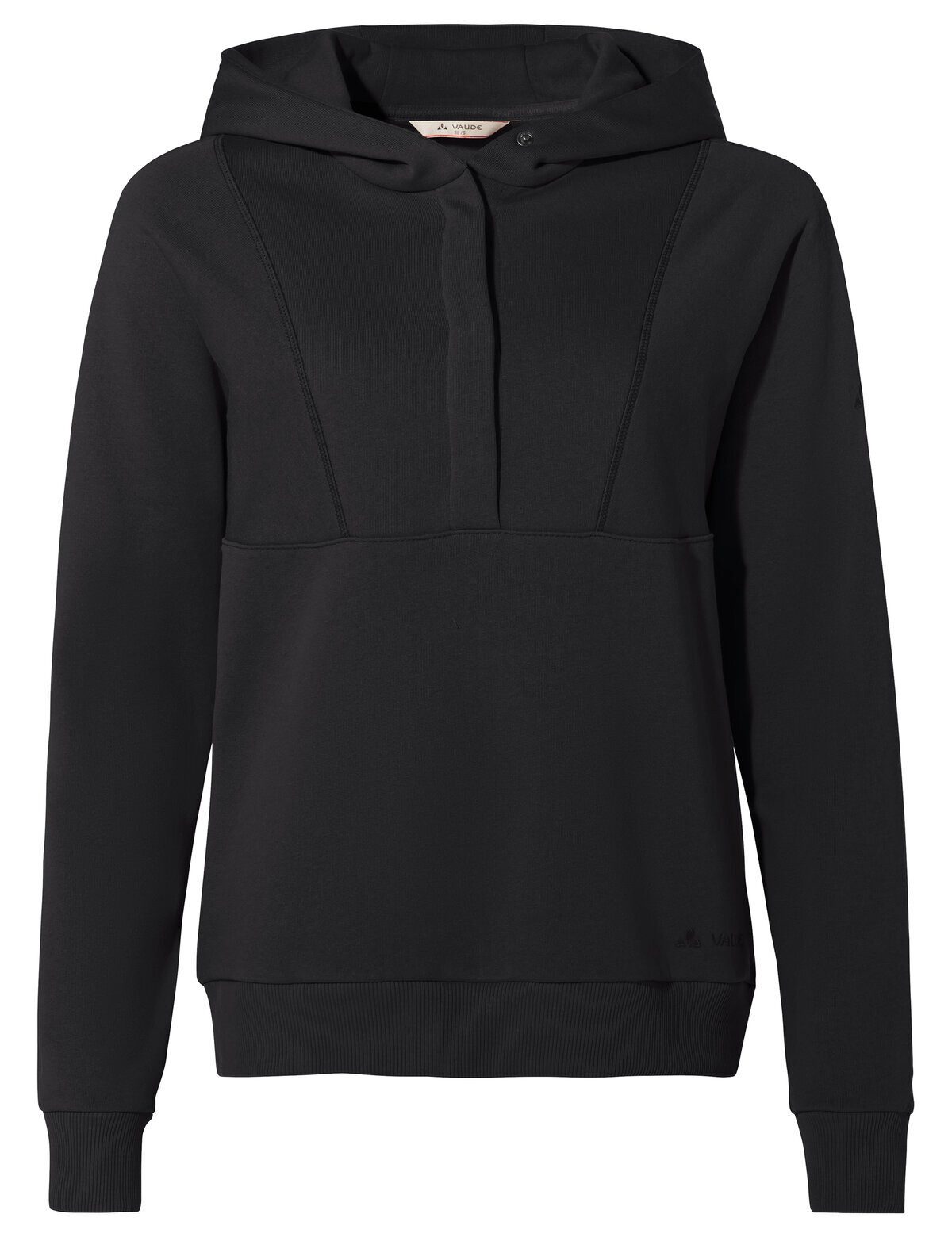 VAUDE Rundhalspullover Women's Manukau Hoody IV (1-tlg) sportiver Damen Kapuzenpullover für Alltag und Freizeit